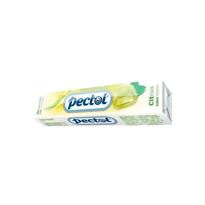 Pectol Cítrico Caramelo Sin Azúcar 20 paquetes - Distribución Mayorista