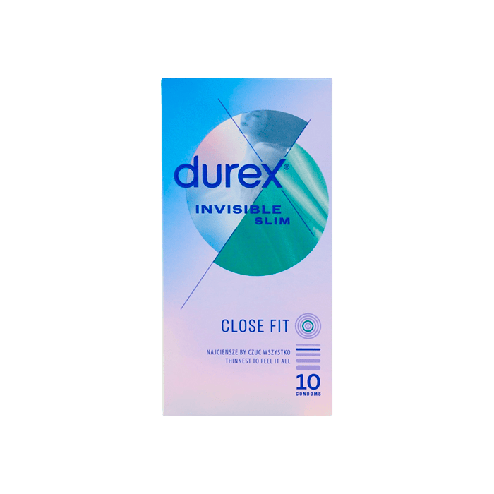 Durex Invisible Slim 10 uds - Distribución Mayorista