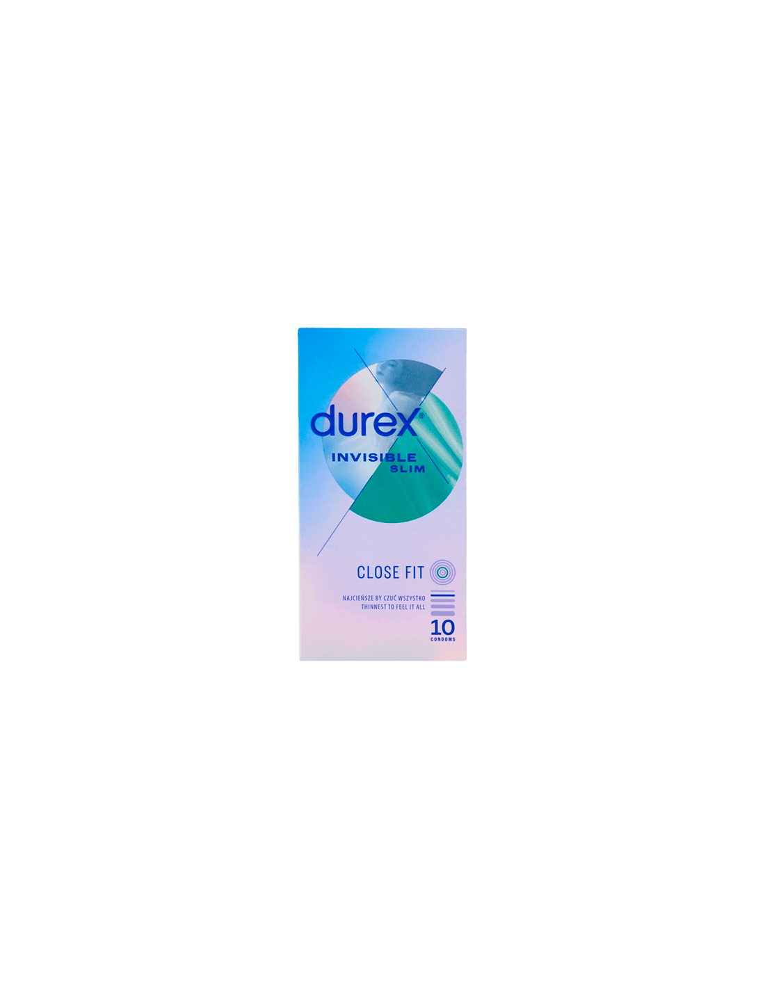 Durex Invisible Slim 10 uds - Distribución Mayorista