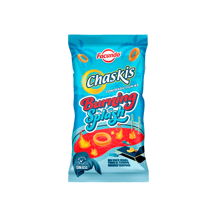 Chaskis Burning Splash 50g - Distribución Mayorista