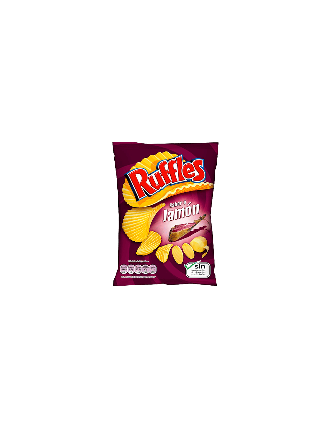 Ruffles Jamón 31g - Distribución Mayorista