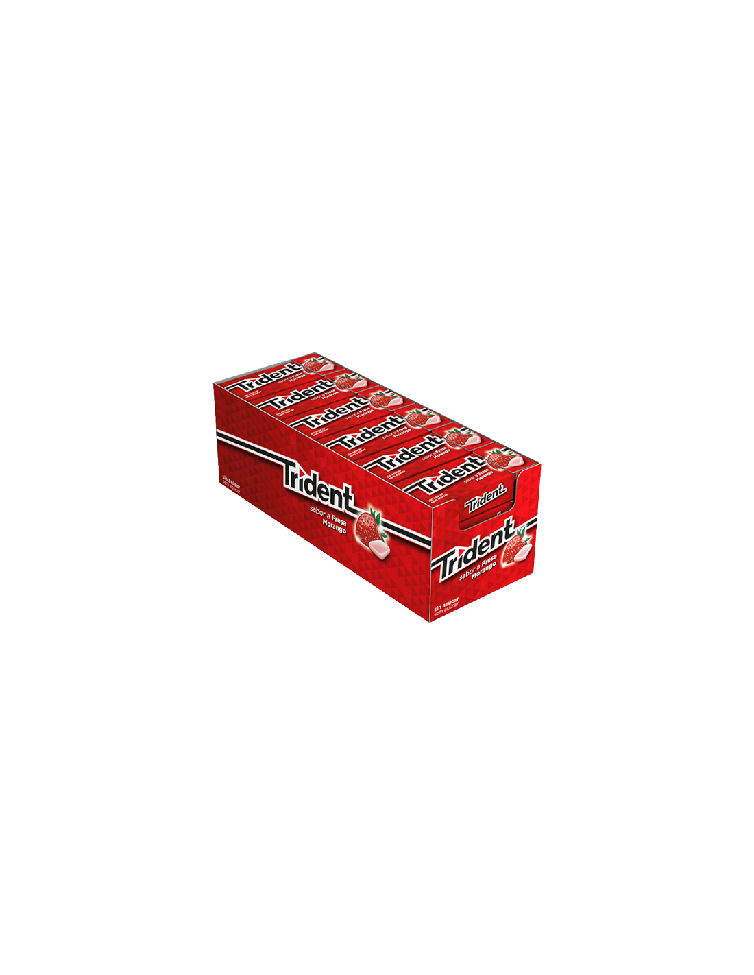 Trident Dragee Erdbeere 14g - Distriución Mayorista