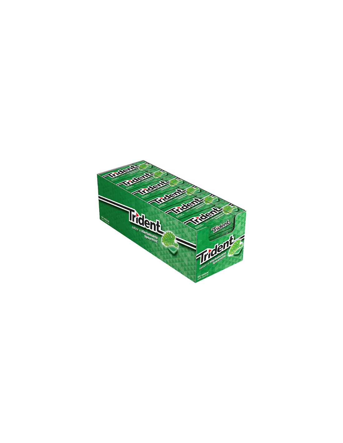 Trident Drageia Spearmint 14g - Distribución Mayorista