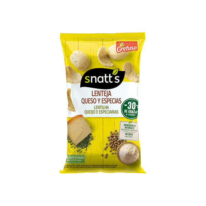 Snatts Lenteja 28g Grefusa - Distribución Mayorista