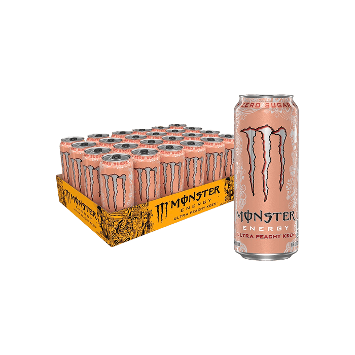 Monster Ultra Peachy Keen 500ml - Distribución Mayorista