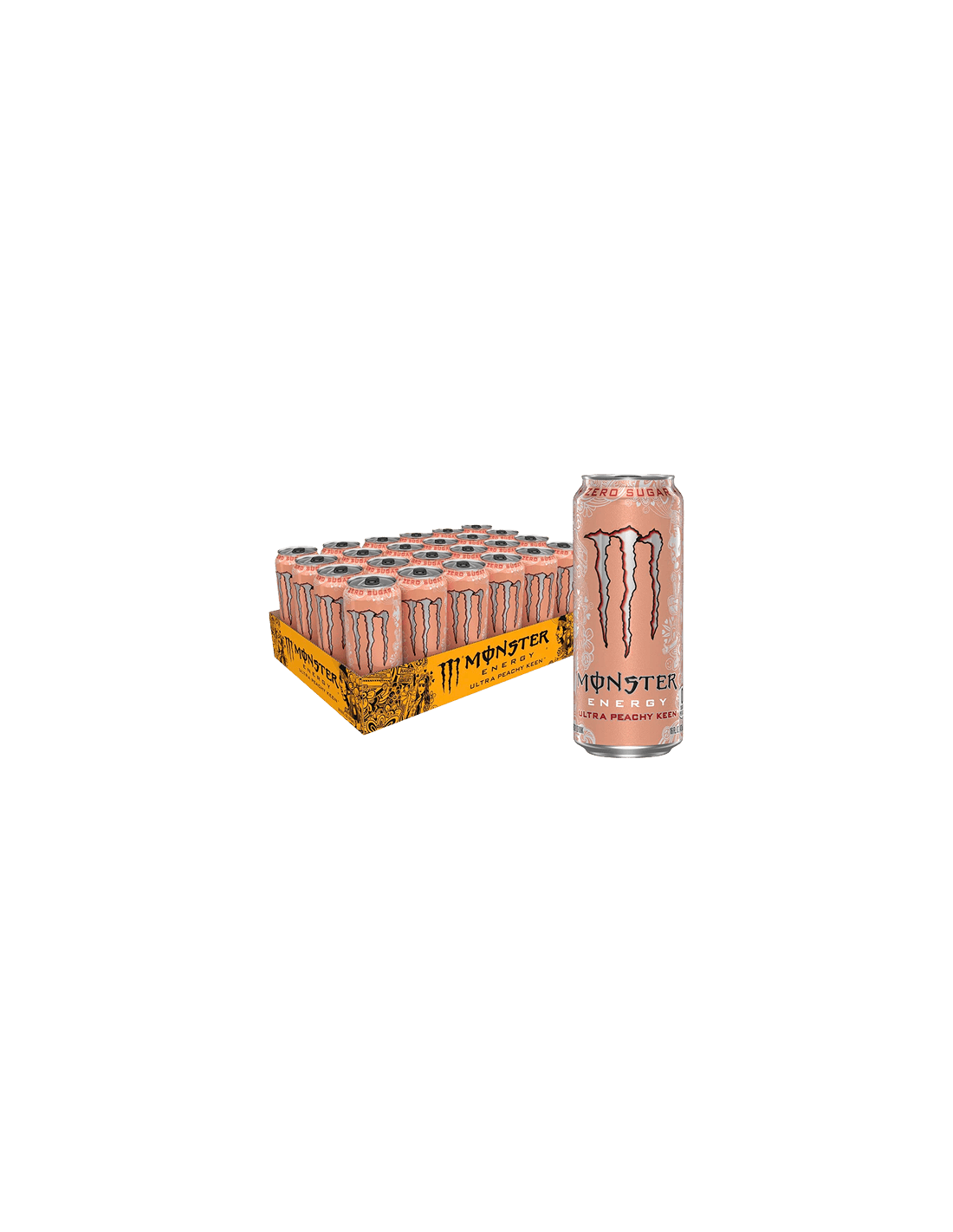 Monster Ultra Peachy Keen 500ml - Distribución Mayorista