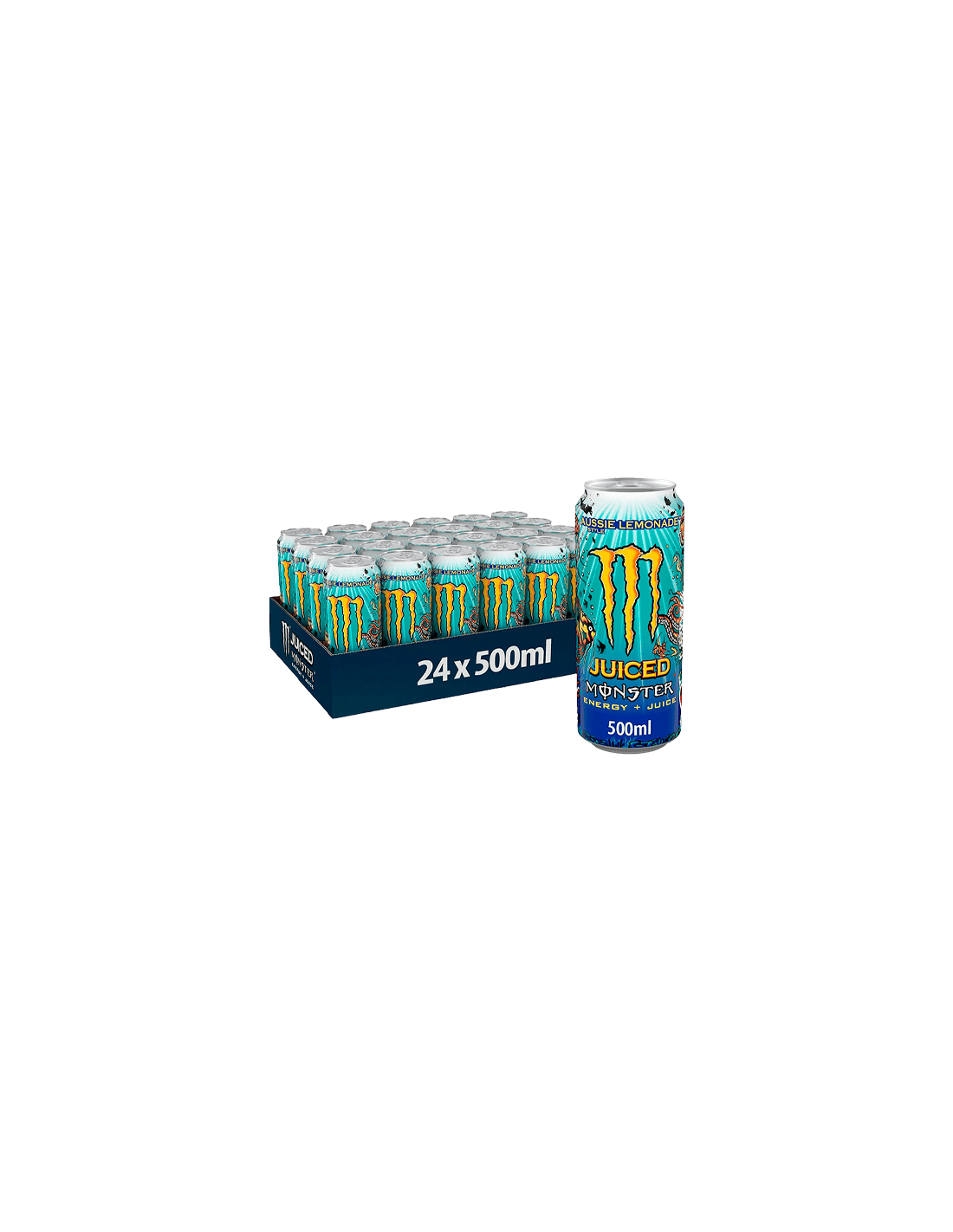 Monster Juiced Aussie Lemonade 500ml - Distribución Mayorista