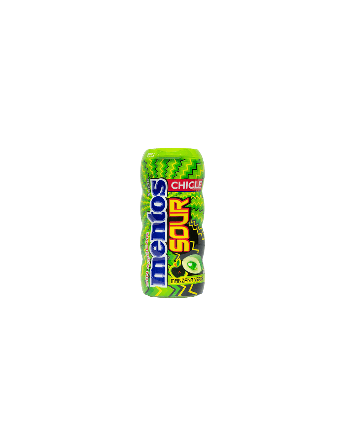 Mentos Sour Gum Manzana Verde 30g - Distribución Mayorista