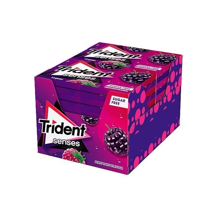 Trident Senses Berry Party - Distribución Mayorista