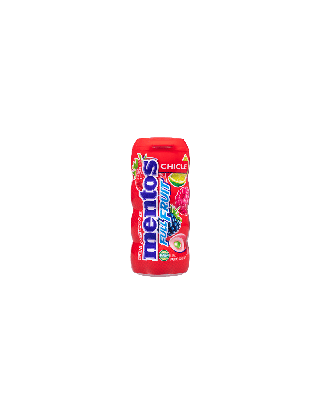 Mentos Full Fruit Gum Frutas Silvestres Lima 30g - Distribución Mayorista