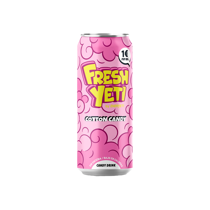 Freshyeti Cotton Candy 500ml Marcado - Distribución Mayorista