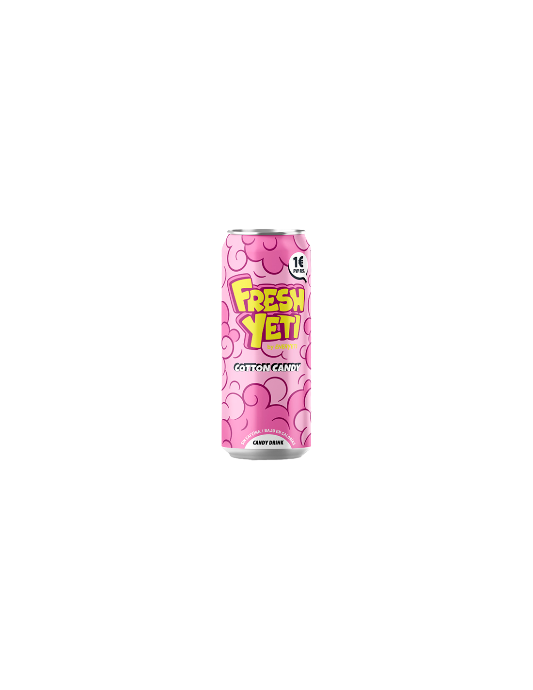 Freshyeti Cotton Candy 500ml marcado - Distribución Mayorista