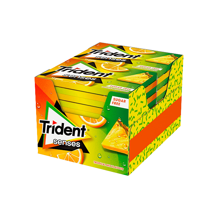 Trident Senses Tropical-Distribución Mayorista
