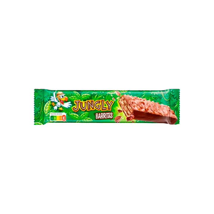 Caja de Nestlé Jungly Barritas 34g (30 uds) - Distribución Mayorista