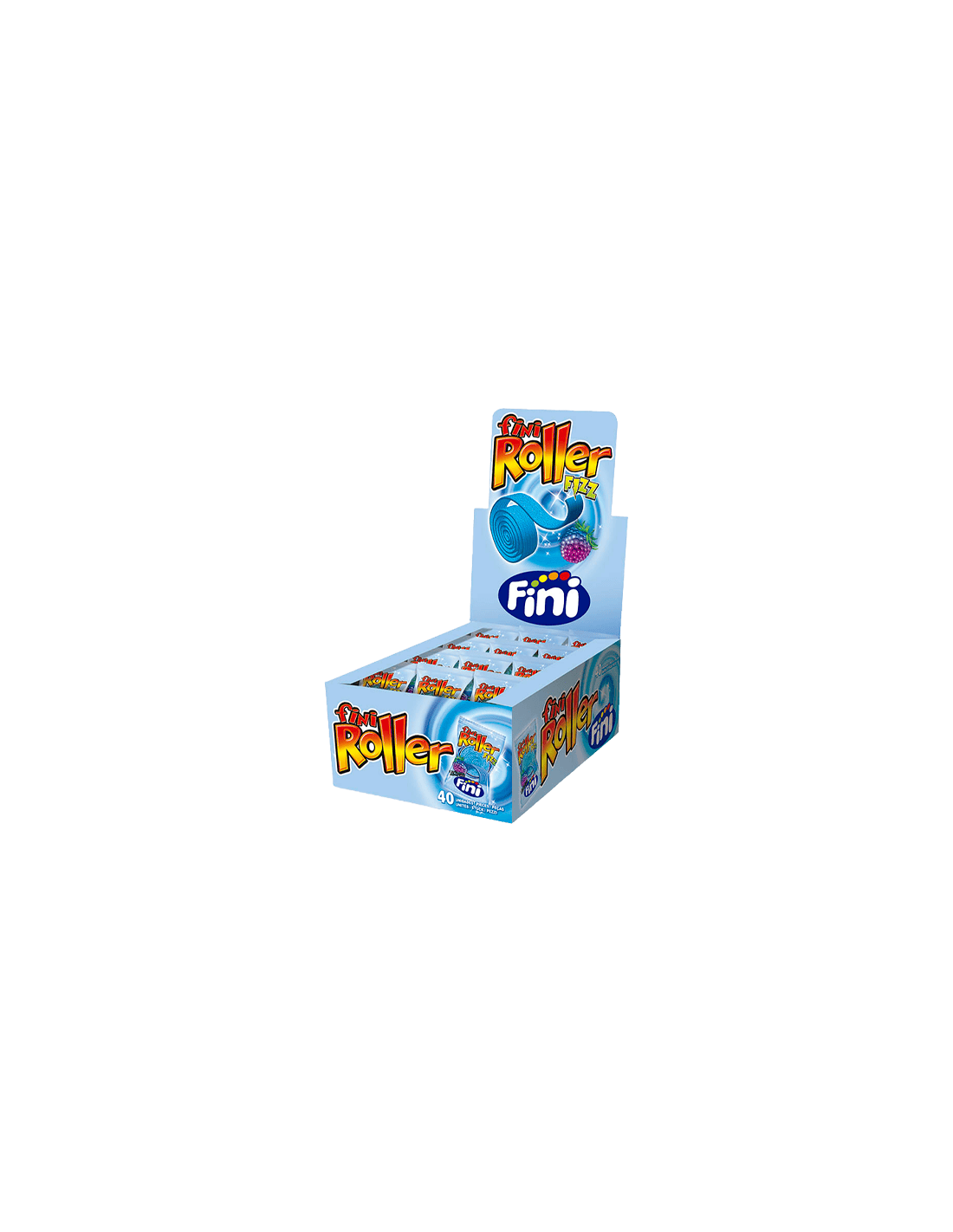 Fini Roller Frambuesa 20g (40 uds) - Distribución Mayorista