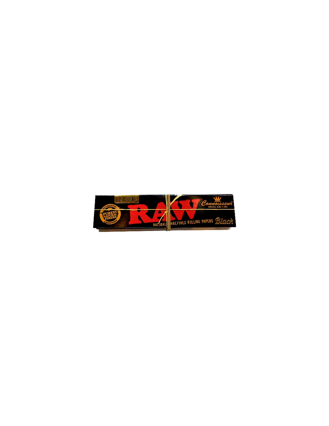 Raw Connoisseur King Size Slim + Tips Black - Distribución Mayorista