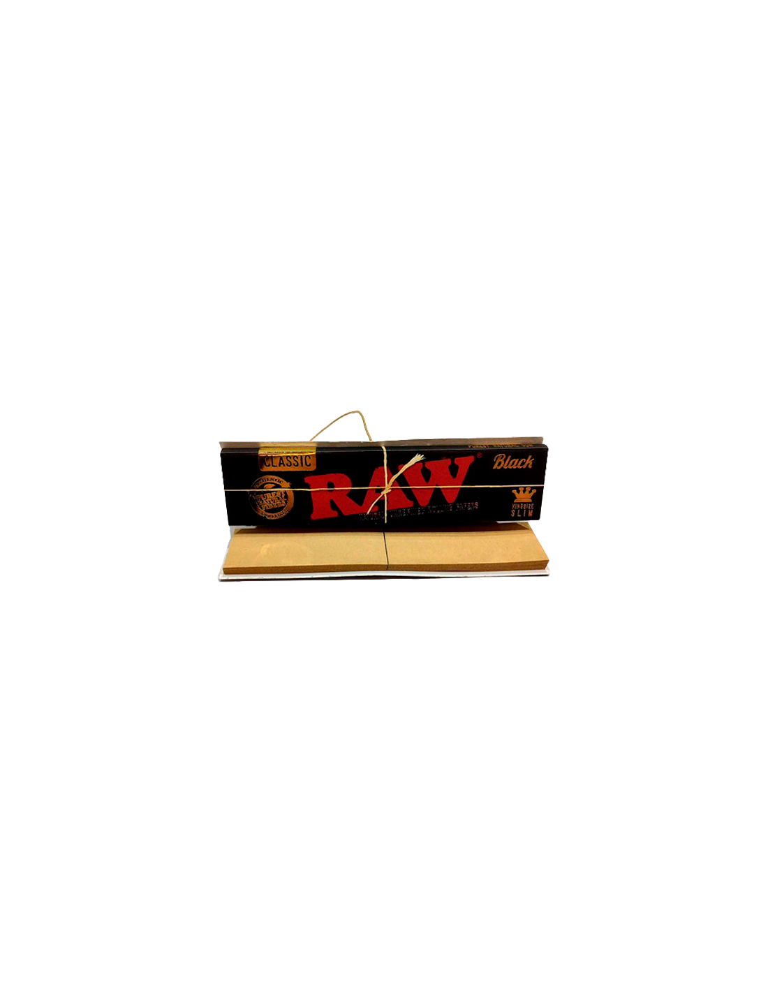 Raw Connoisseur King Size Slim + Tips Black - Distribución Mayorista