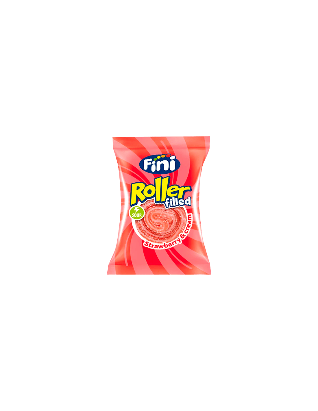 Fini Roller Fresa y Nata 20g (40 uds) - Distribución Mayorista