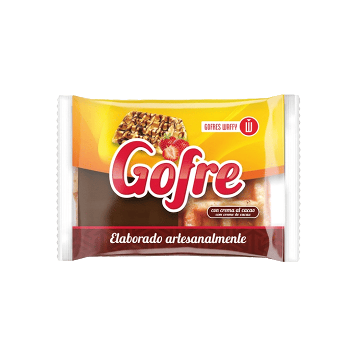 Gofre con Chocolate 140gr-Distribución Mayorista