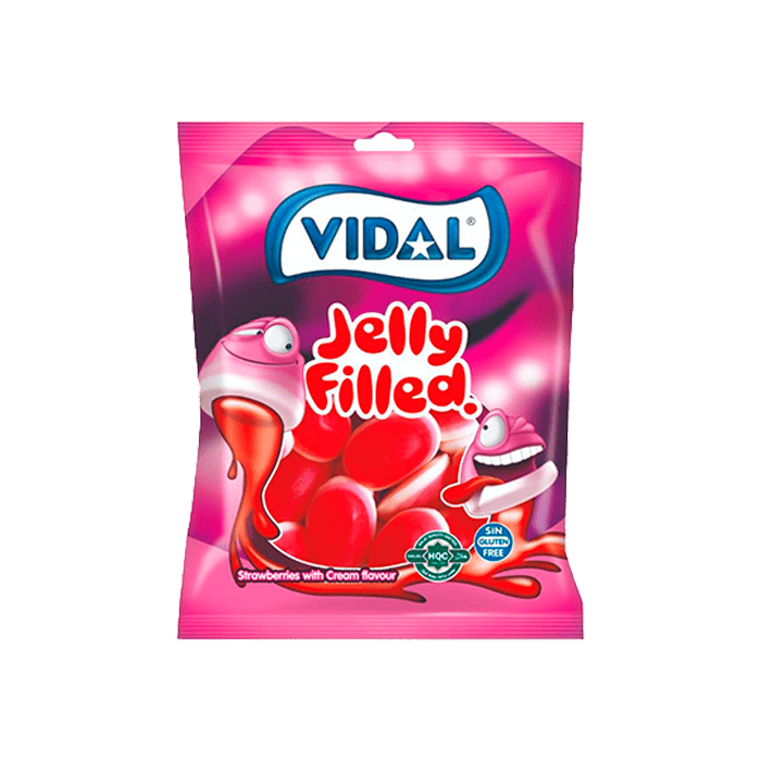 Drops Fresa y Nata Vidal 90g - Distribución Mayorista