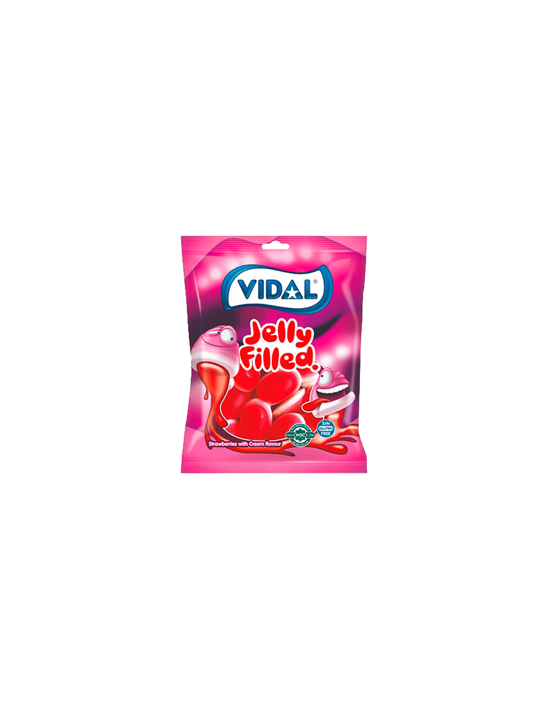 Drops Fresa y Nata Vidal 90g - Distribución Mayorista