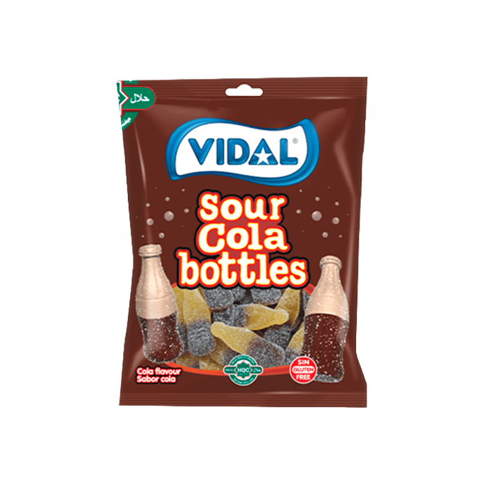 Botellas Cola Pica Vidal 90g - Distribución Mayorista