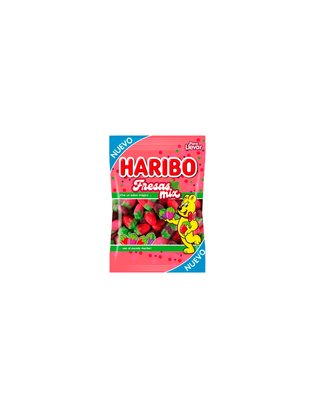 Fresas Mix Haribo 100g - Distribución Mayorista