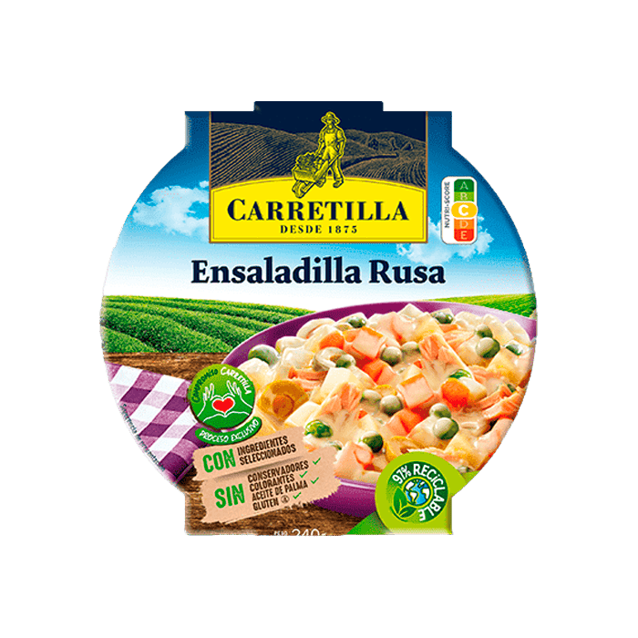 Ensaladilla Rusa 240g Carretilla-Distribución Mayorista