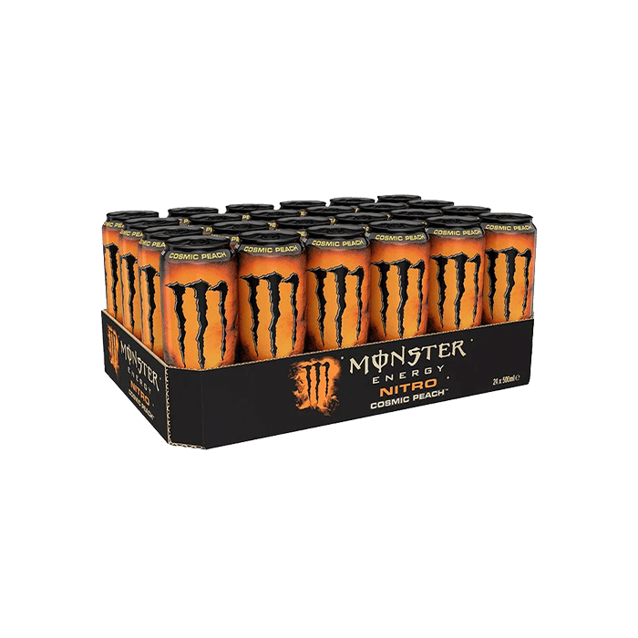 Monster Energy Nitro Cosmic Peach 500ml - Distribución Mayorista
