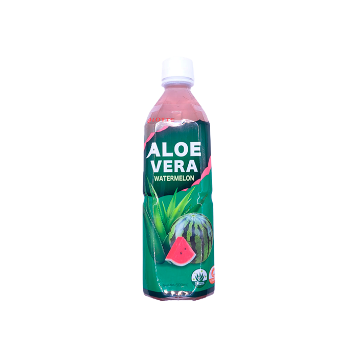 Bebida Aloe Vera Sandía 500ml Lotte - Distribución Mayorista