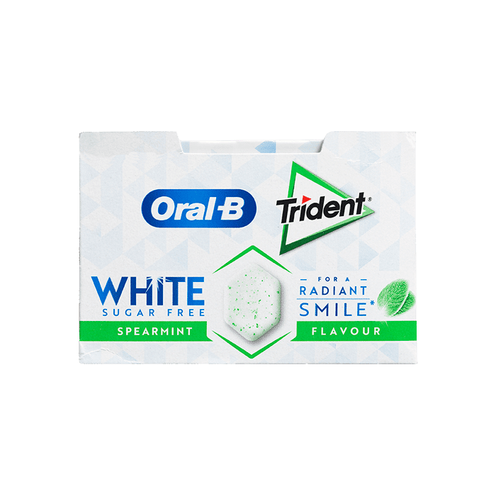 Trident White 17g Sin Azúcar - Distribución Mayorista