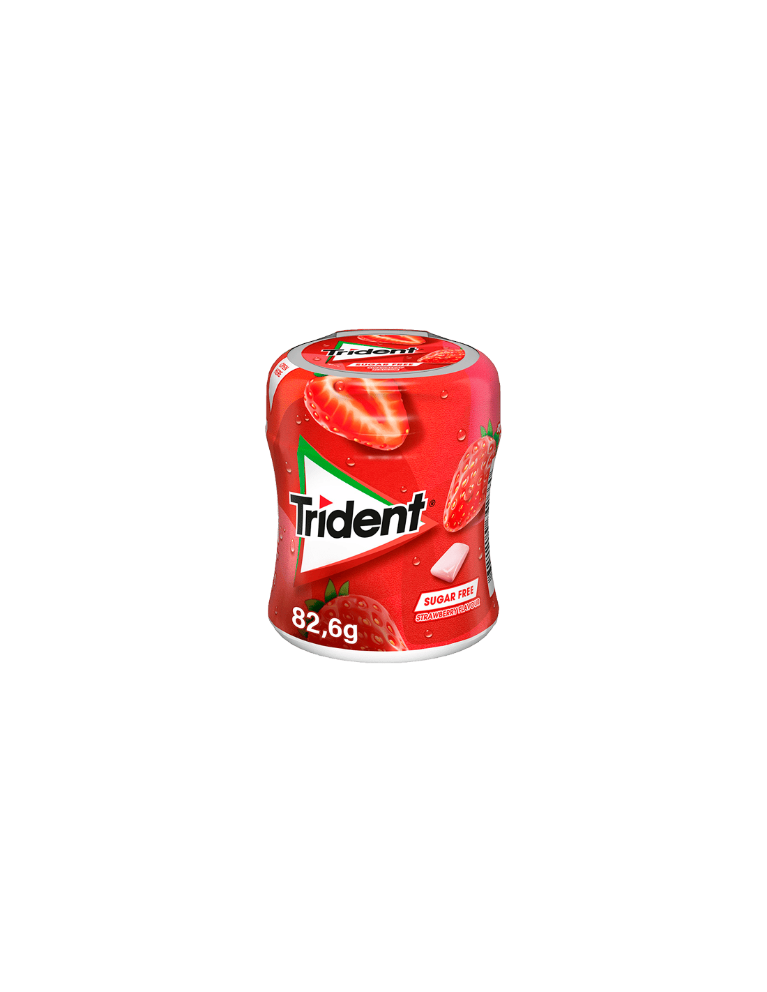Trident Gragea Fresa 82,6g - Distribución Mayorista