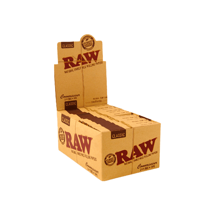 Raw Classic Connoisseur 1.1/4 + Tips - Distribución Mayorista