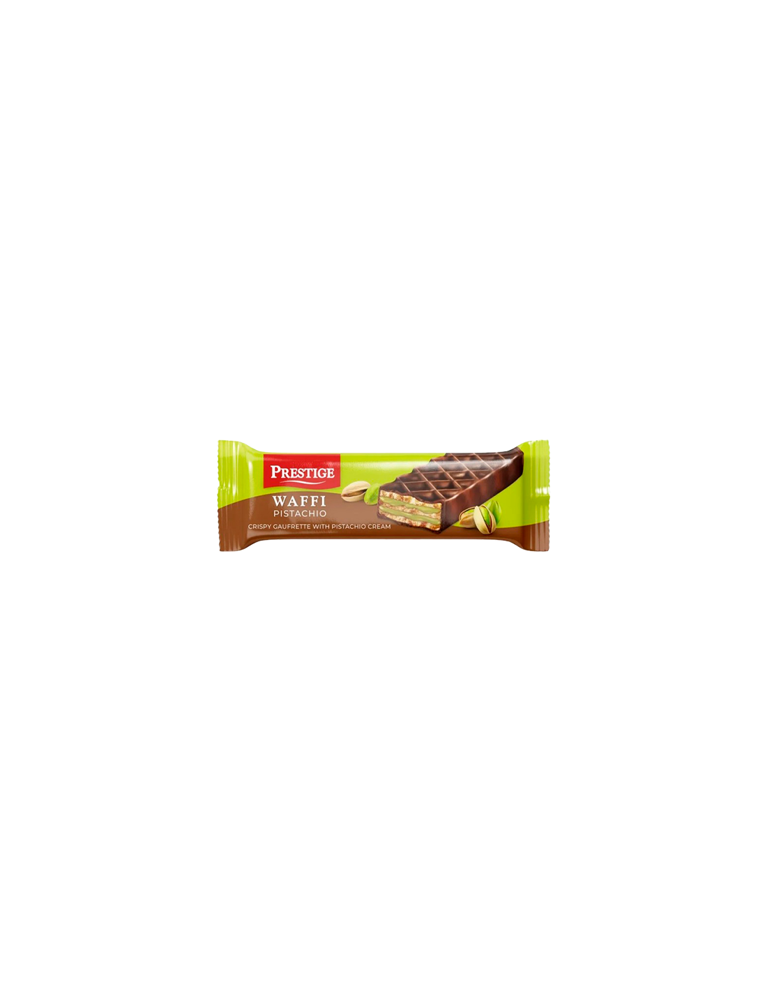 Waffi Wafer Pistachio 21g - Distribución Mayorista