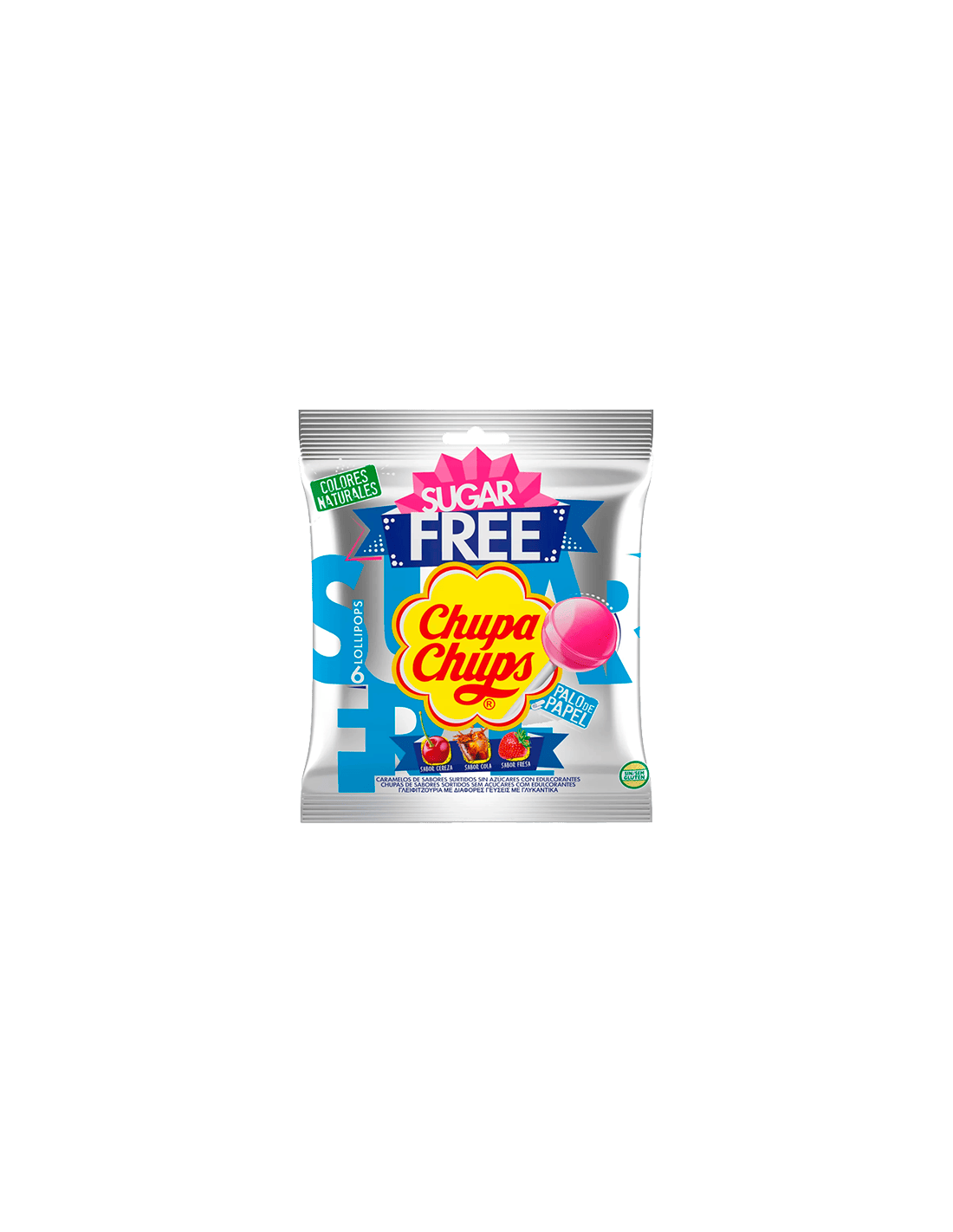 Chupa Chups Sugar Free 66g - Distribución Mayorista