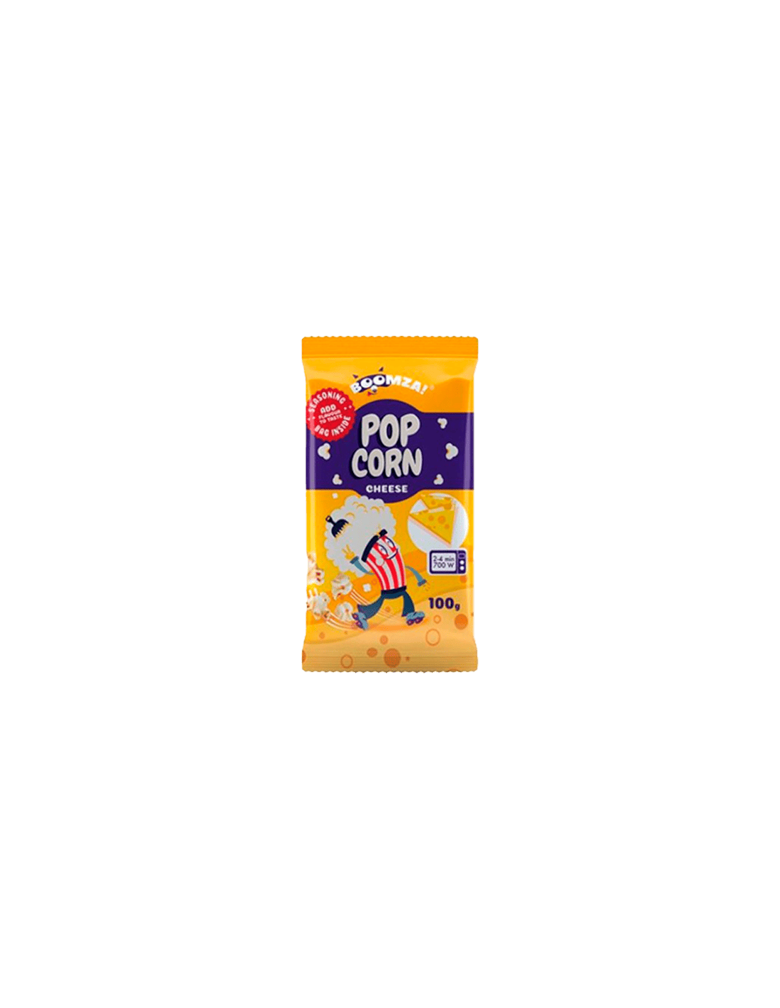 Boomza Popcorn Queso 100g - Distribución Mayorista