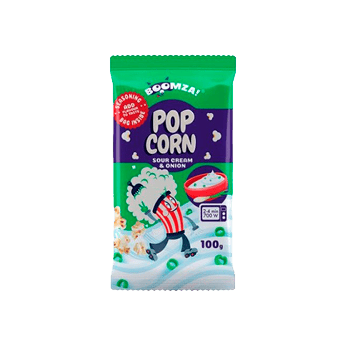 Boomza Crema Agria y Cebolla 100g - Distribución Mayorista
