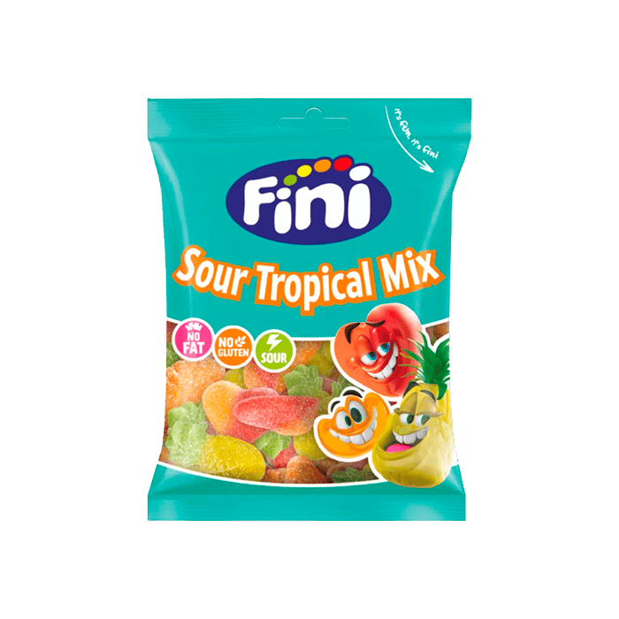 Sour Tropical Mix 90g Fini - Distribución Mayorista