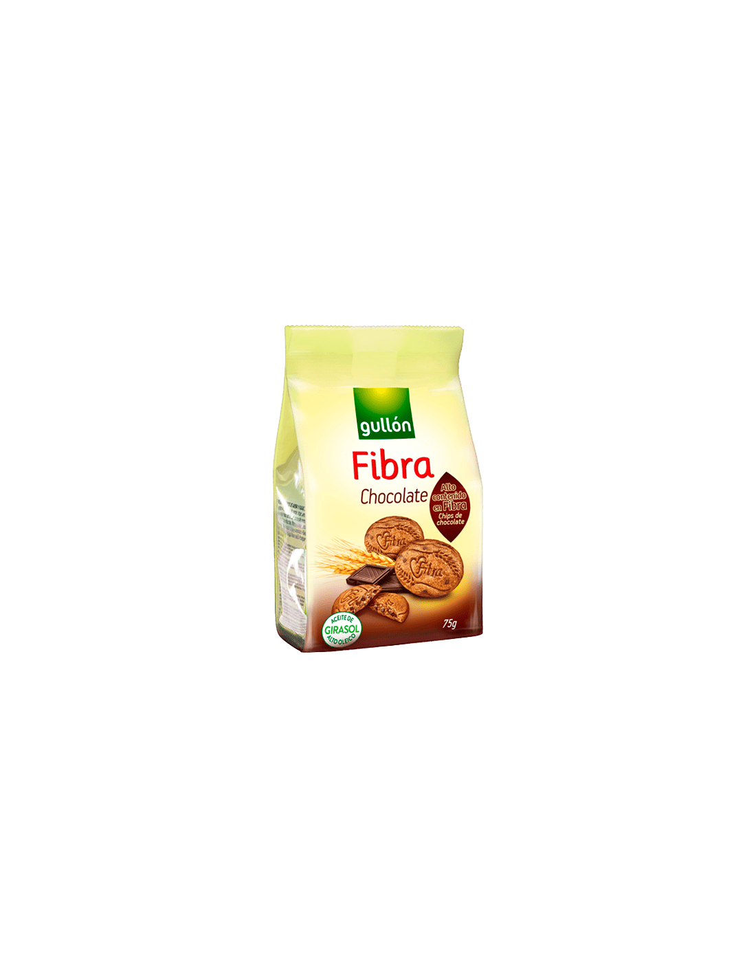 Gullón Fibra Chocolate 75g  - Distribución Mayorista
