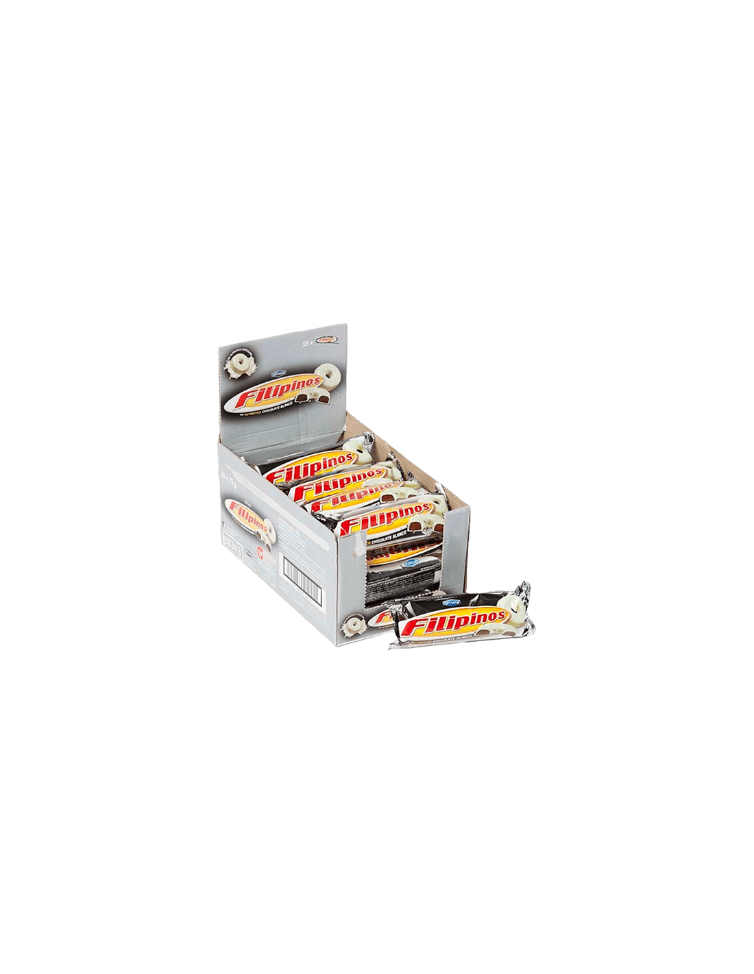 Filipinos blancos 75g-Distribución Mayorista
