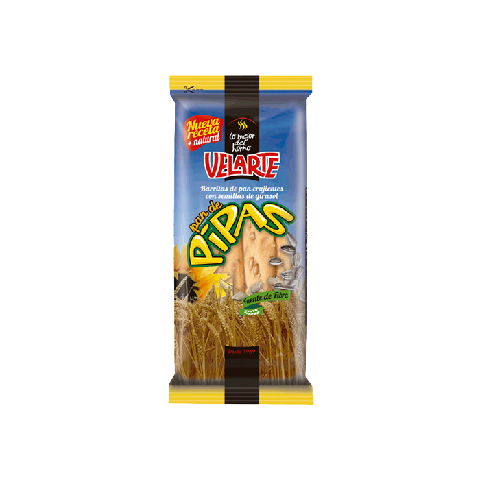 Artesana Pipas Velarte 50g-Distribución Mayorista