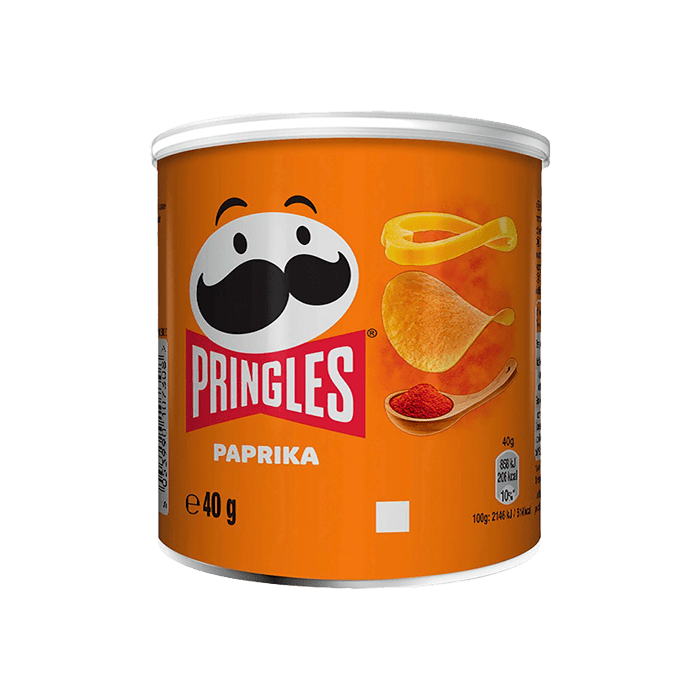 Pringles Paprika 40g-Distribución Mayorista