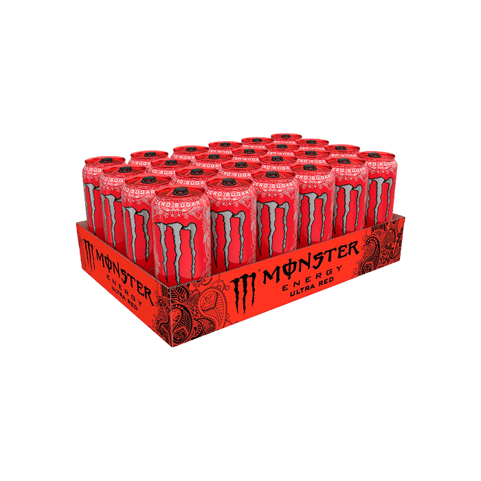 Monster Ultra Red 500ml-Distribución Mayorista