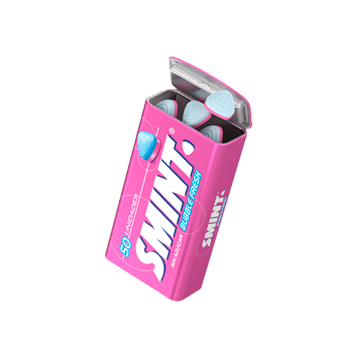 Smint Tin Bubble Fresh 12uds-Distribución Mayorista