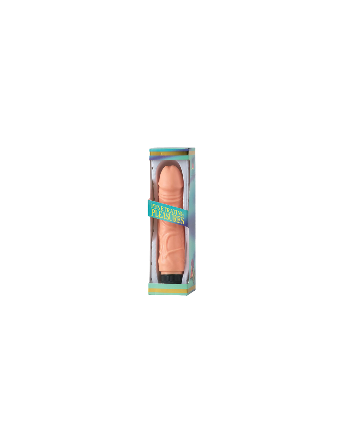 Vibrador Carne Liso Penetrating Pleasures-Distribución Mayorista