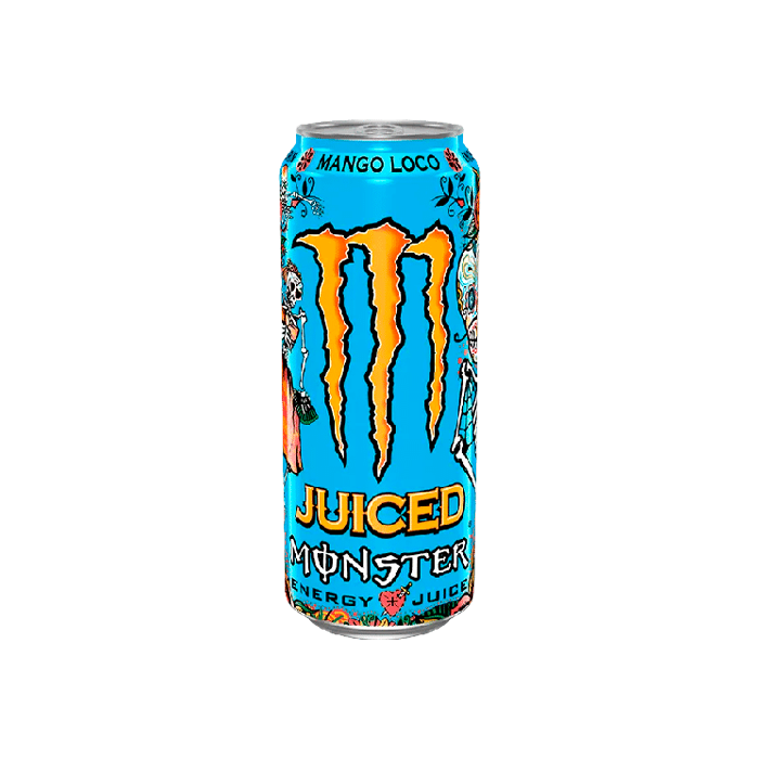 Monster Juiced Mango Loco 500ml-Distribución Mayorista