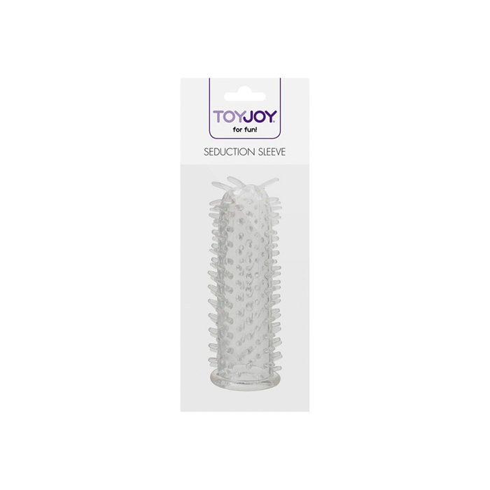 Funda Pene Transparente Seduction Sleeve Toy Joy-Distribución Mayorista