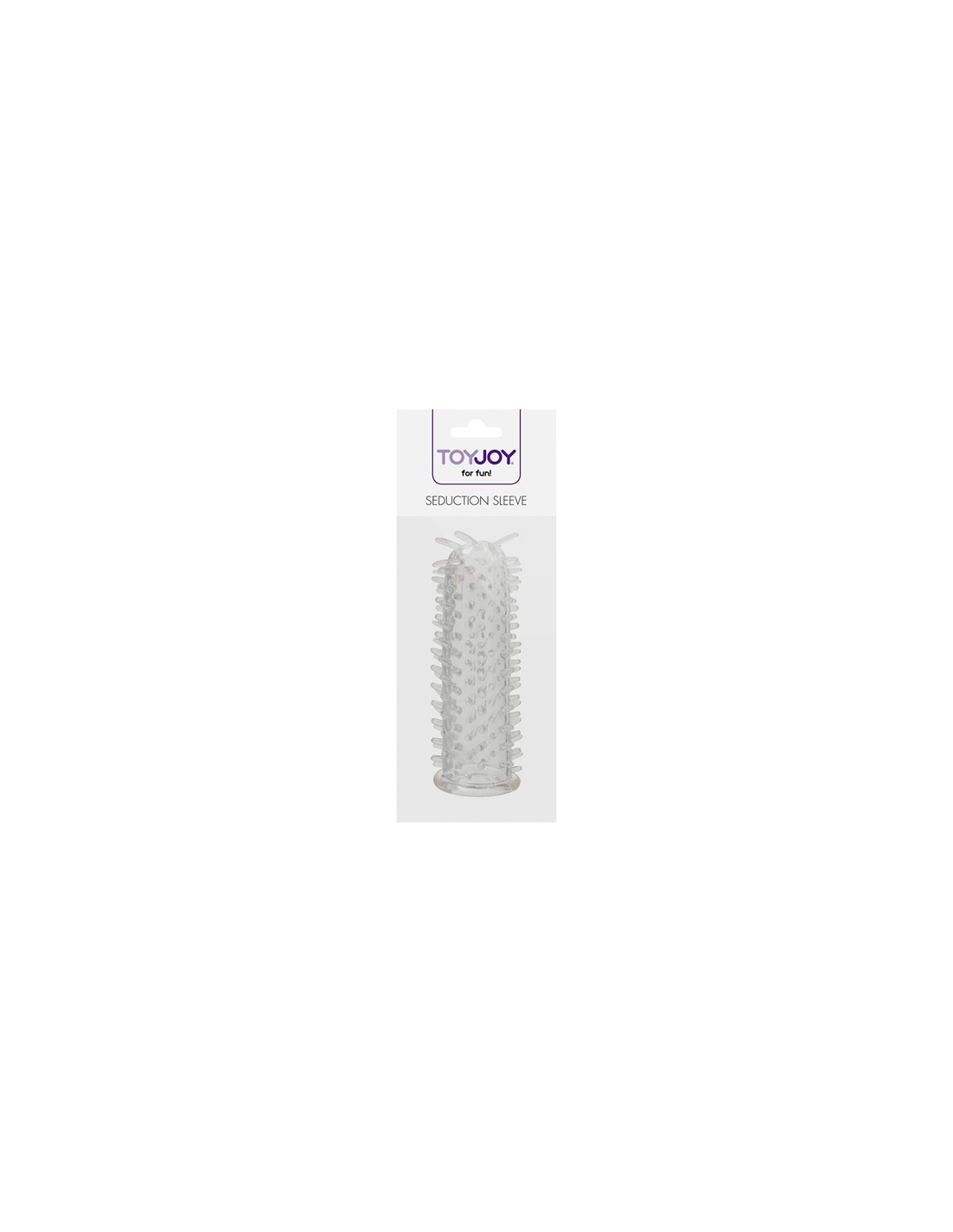 Funda Pene Transparente Seduction Sleeve Toy Joy-Distribución Mayorista