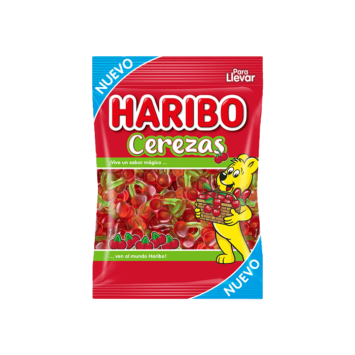 Cerezas Haribo 100g-Distribución Mayorista