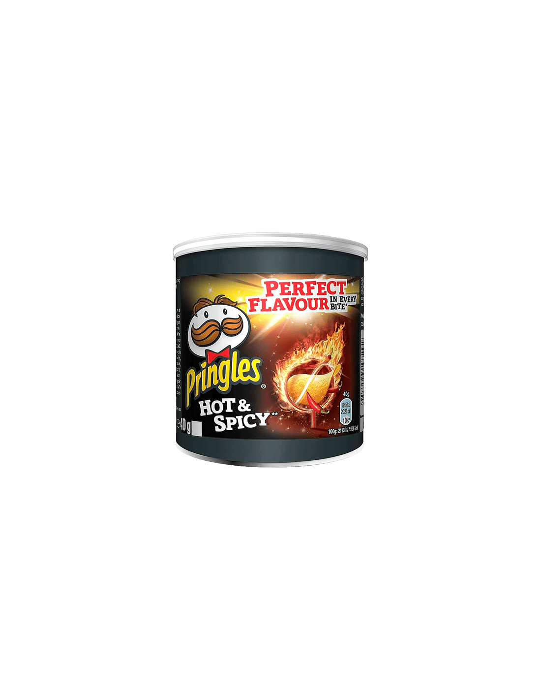 Pringles Hot & Spicy 40g-Distribución Mayorista